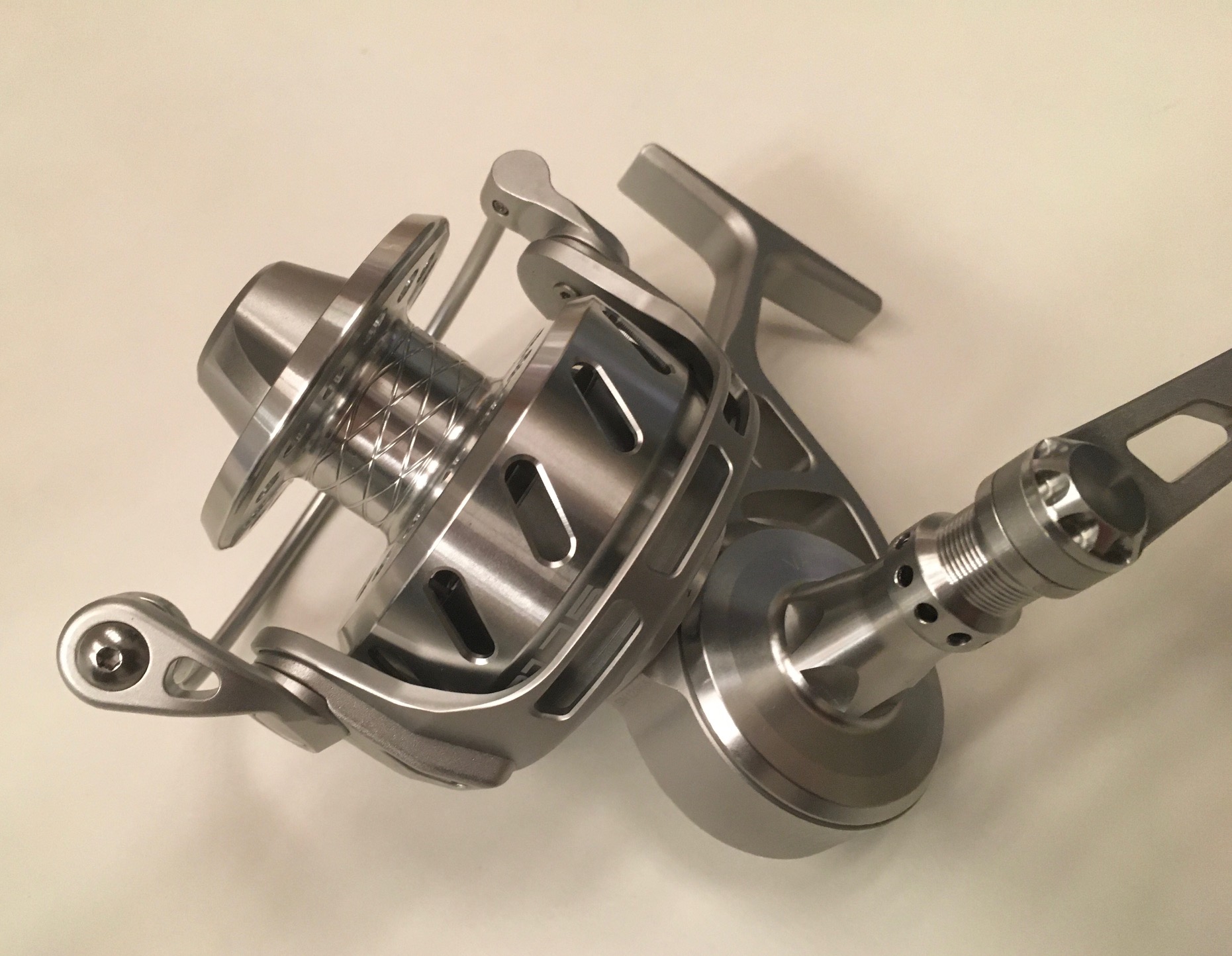 CARRETE VAN STAAL VR175 Silver VR Spinning Reel 4