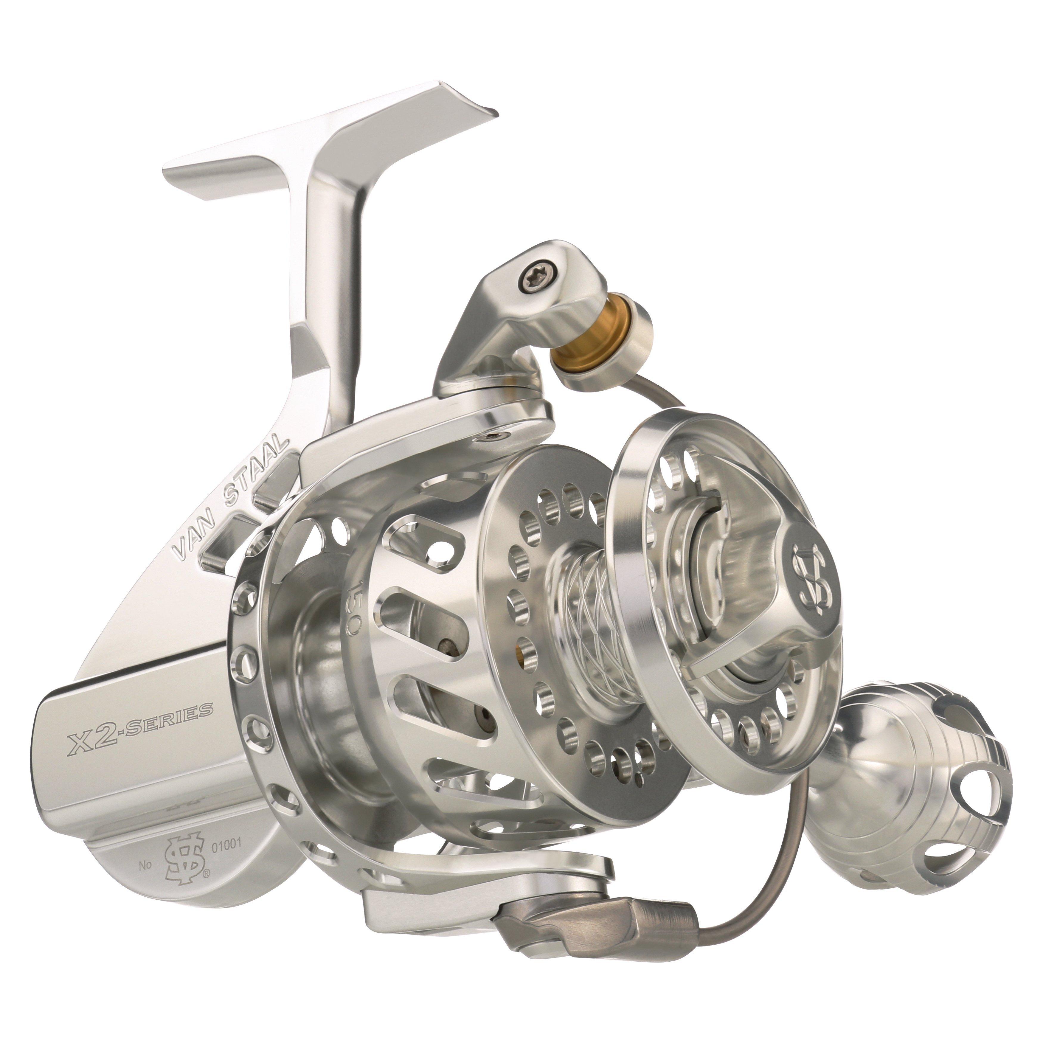 CARRETE VAN STAAL VSB200SX2 SILVER X2 BAILED SPINNING REEL 5