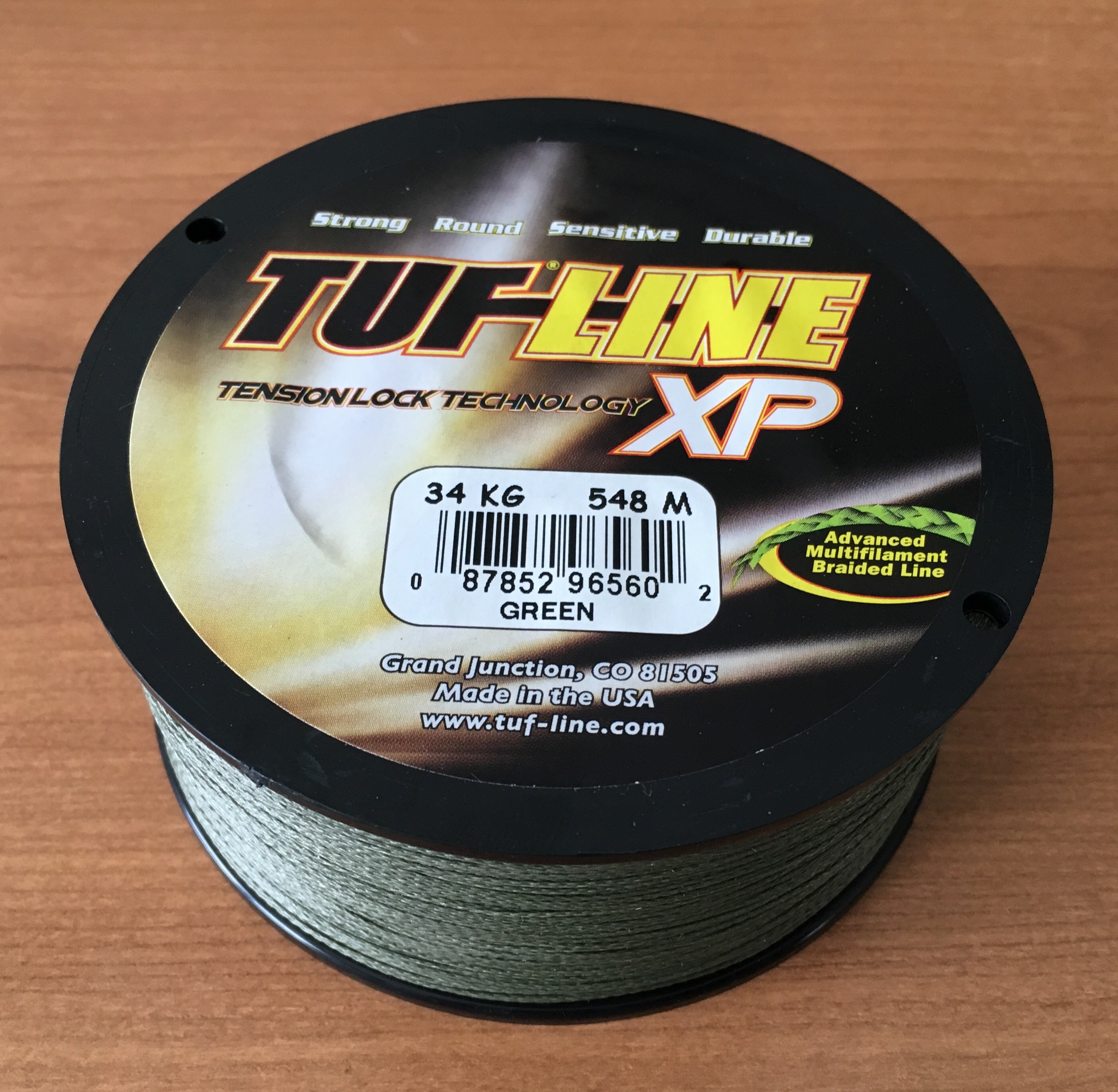 (DX)TUFLINE XP 0.41mm 550m 35Kg. VERDE