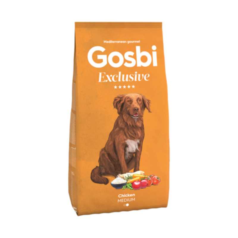 GOSBI EXCLU CHICKEN MEDIUM 12Kg