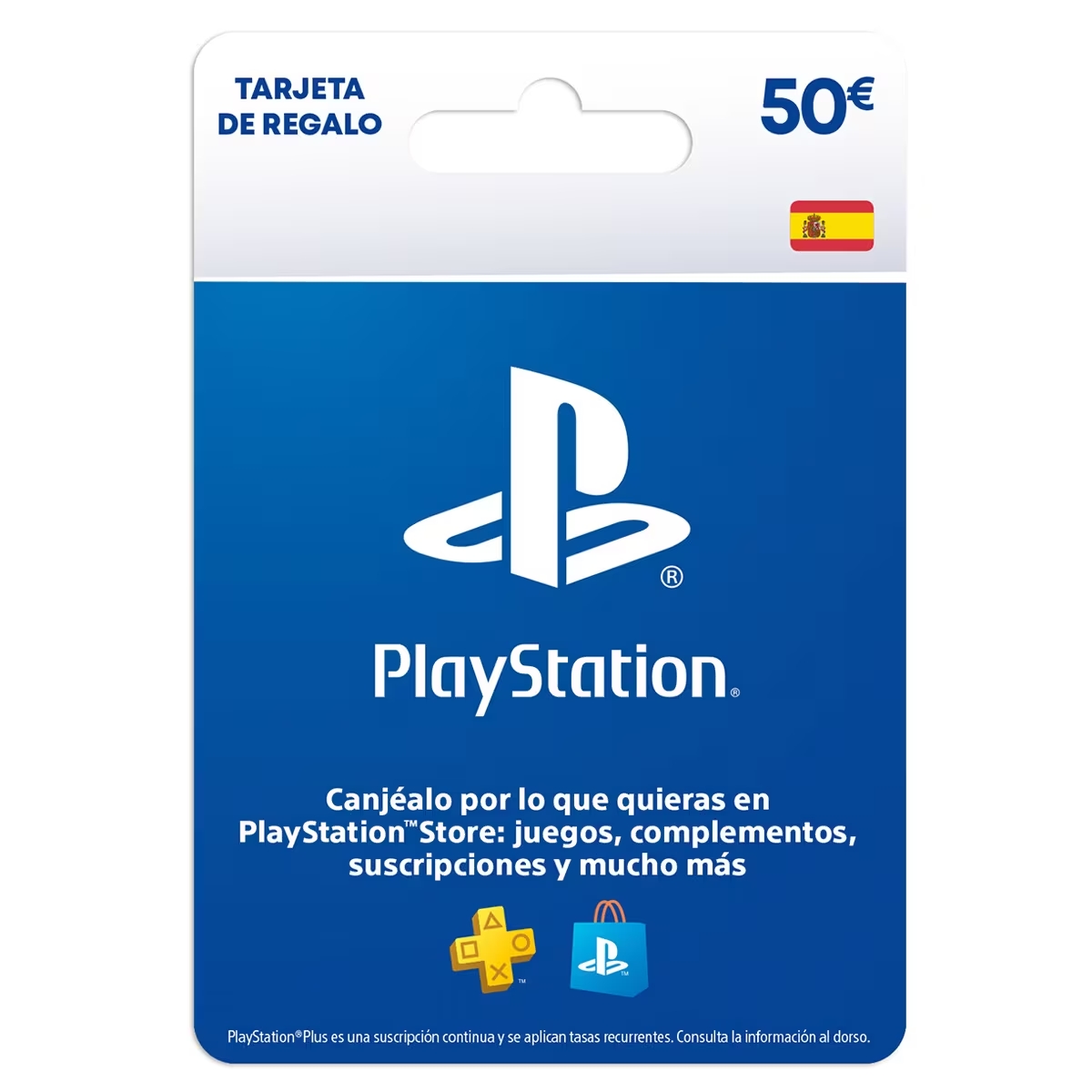 TARJETA PREPAGO 50 ¤ PLAYSTATION NETWORK.