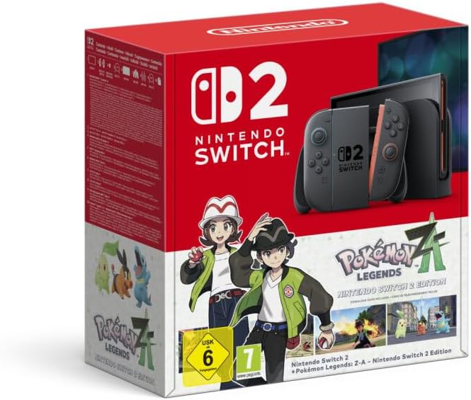 CONSOLA NINTENDO SWITCH 2 + LEYENDAS POKEMON Z-A