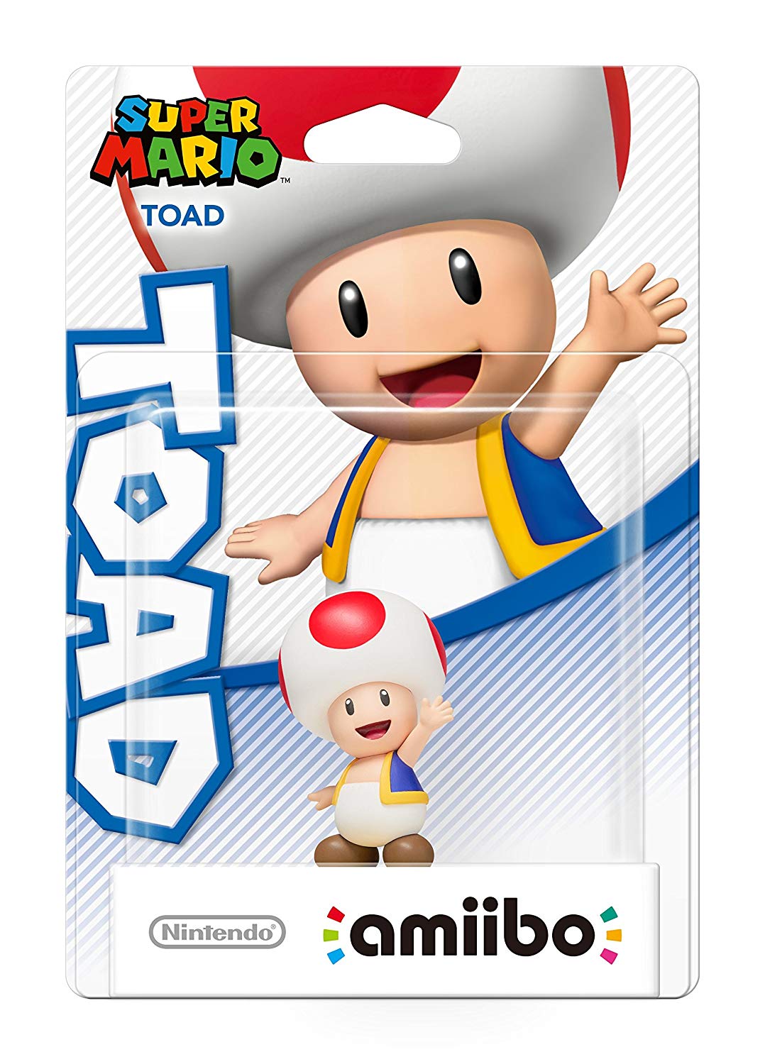 FIGURA AMIIBO TOAD (COLECCION SUPER MARIO)