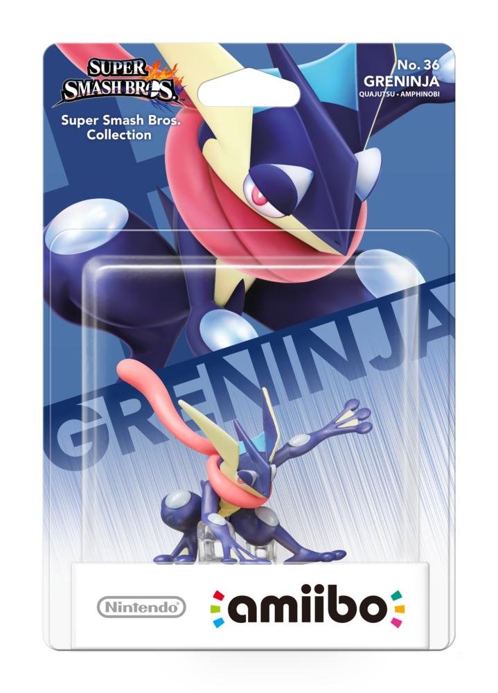 FIGURA AMIIBO SMASH GRENINJA