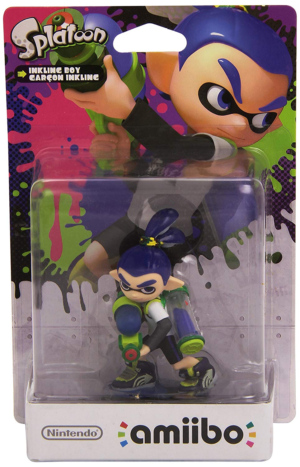 FIGURA AMIIBO SPLATOON BOY
