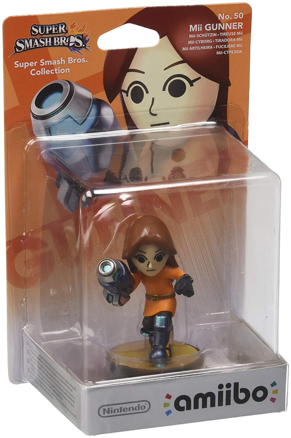 FIGURA AMIIBO SMASH MII GUNNER