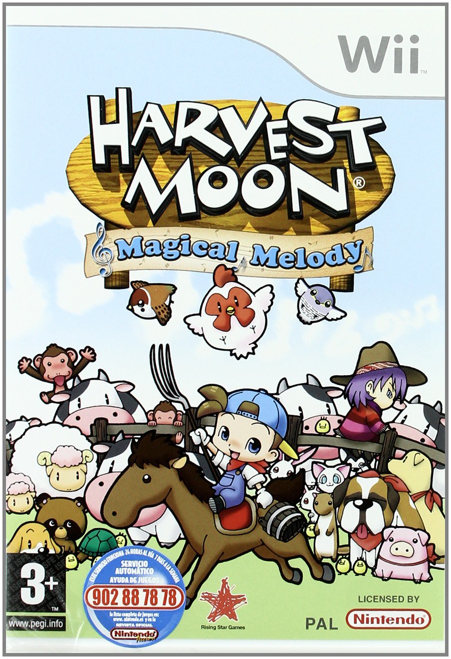 WII HARVEST MOON MAGICAL MELODY