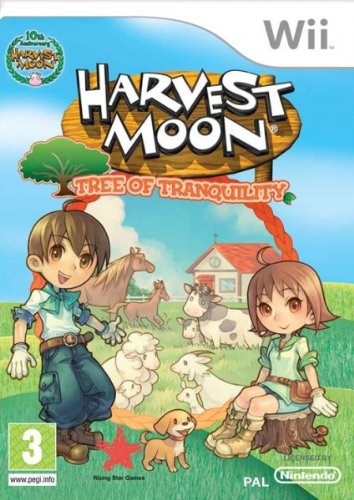WII HARVEST MOON EL ARBOL DE LA TRANQUILIDAD