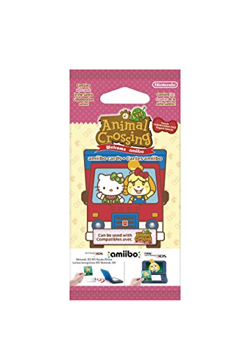PACK 6 TARJETAS AMIIBO ANIMAL CROSSING/HELLO KITTY