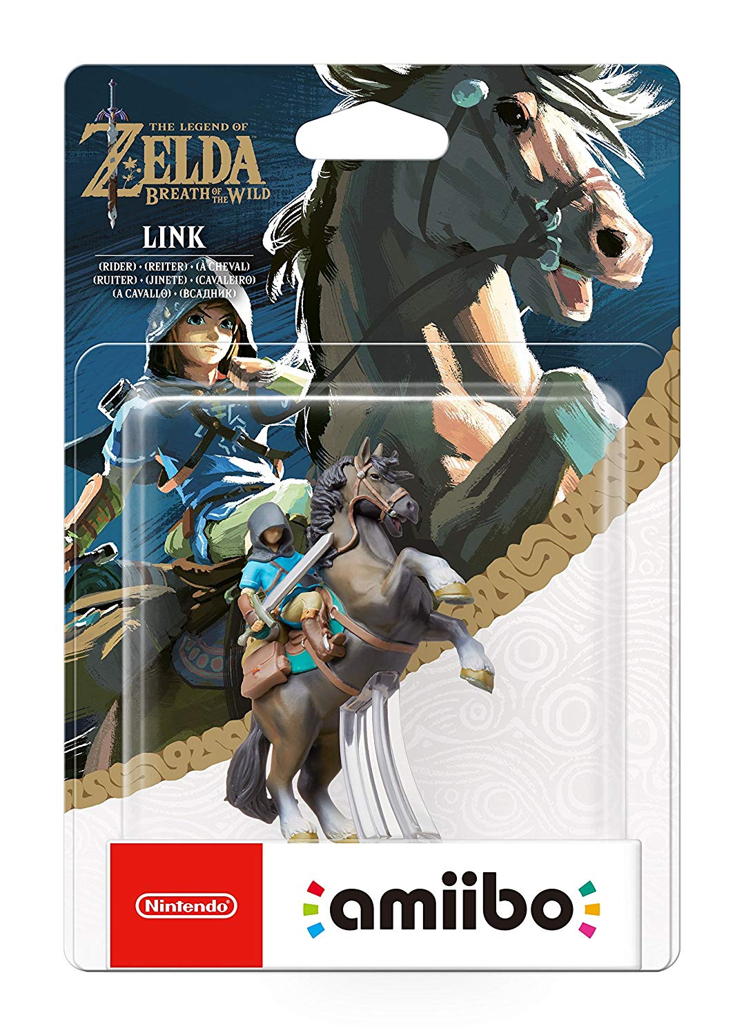 FIGURA AMIIBO LINK JINETE (COLECCION ZELDA)