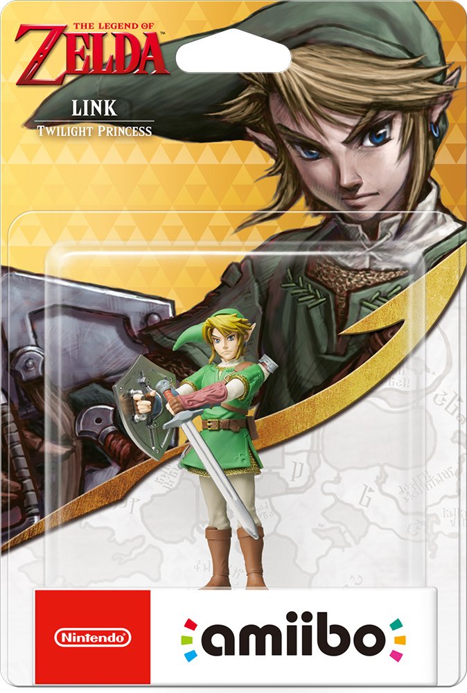 FIGURA AMIIBO ZELDA LINK TWLIGHT PRINCESS