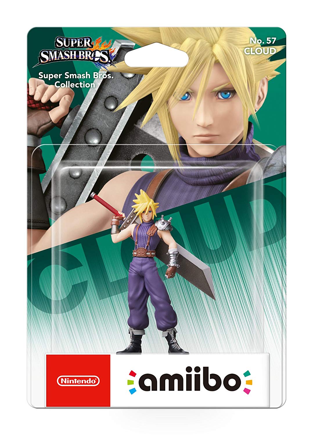 FIGURA AMIIBO CLOUD (SUPER SMASH BROS)