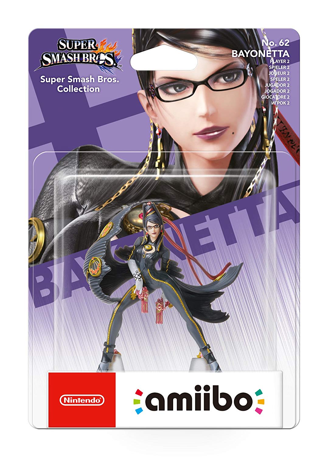 FIGURA AMIIBO BAYONETTA 2 (SUPER SMASH BROS)