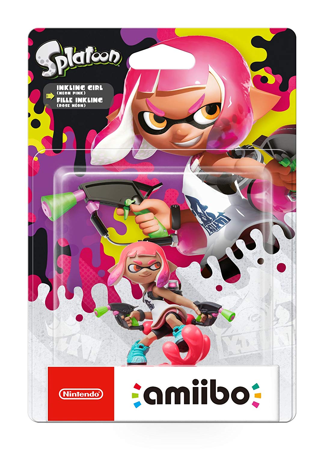 FIGURA AMIIBO INKLING CHICA SPLATOON