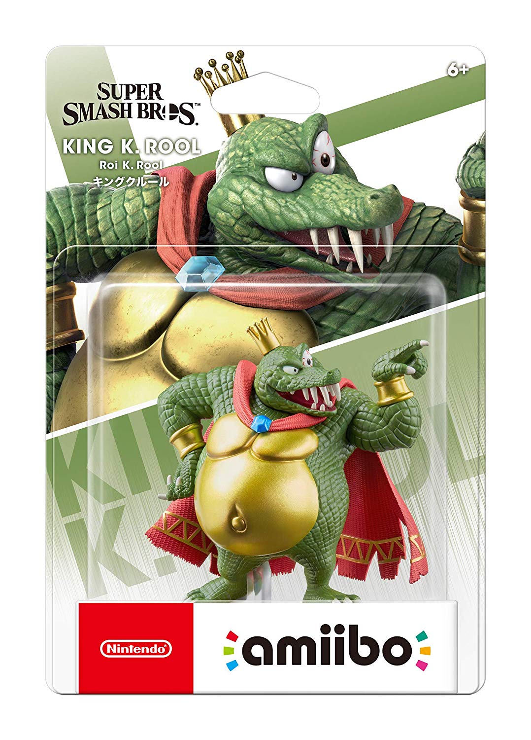 FIGURA AMIIBO KING K. ROOL (SUPER SMASH BROS)