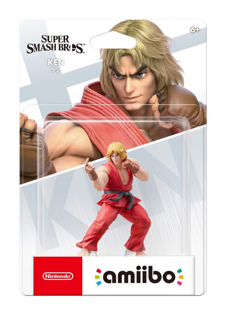 FIGURA AMIIBO KEN  (SUPER SMASH BROS)