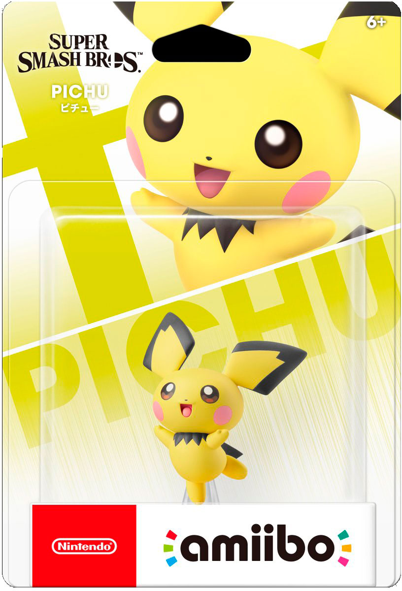FIGURA AMIIBO PICHU (SUPER SMASH BROS)