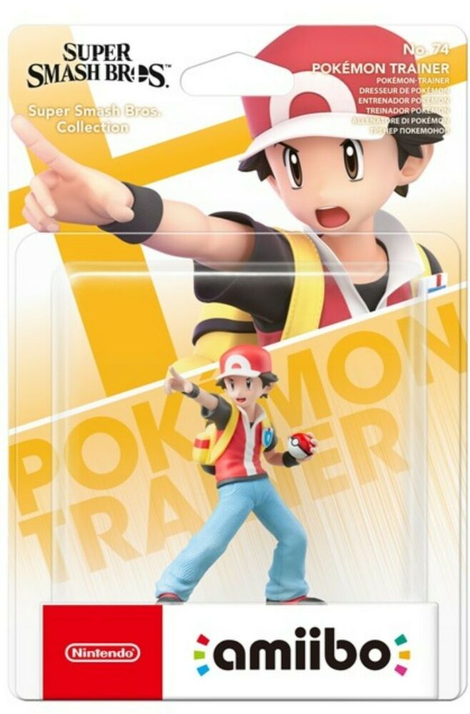 FIGURA AMIIBO ENTRENADOR POKEMON (SUPER SMASH BROS