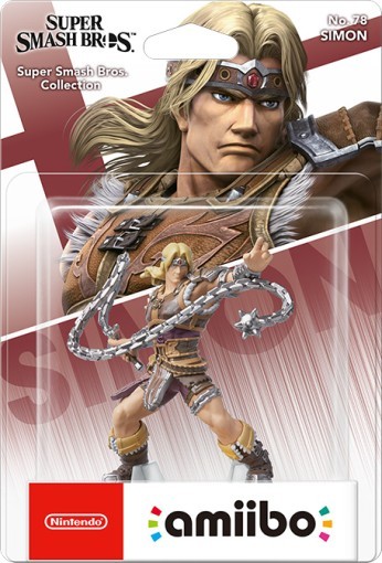 AMIIBO SIMON BELMONT (COLECCIÓN SUPER SMASH BROS)