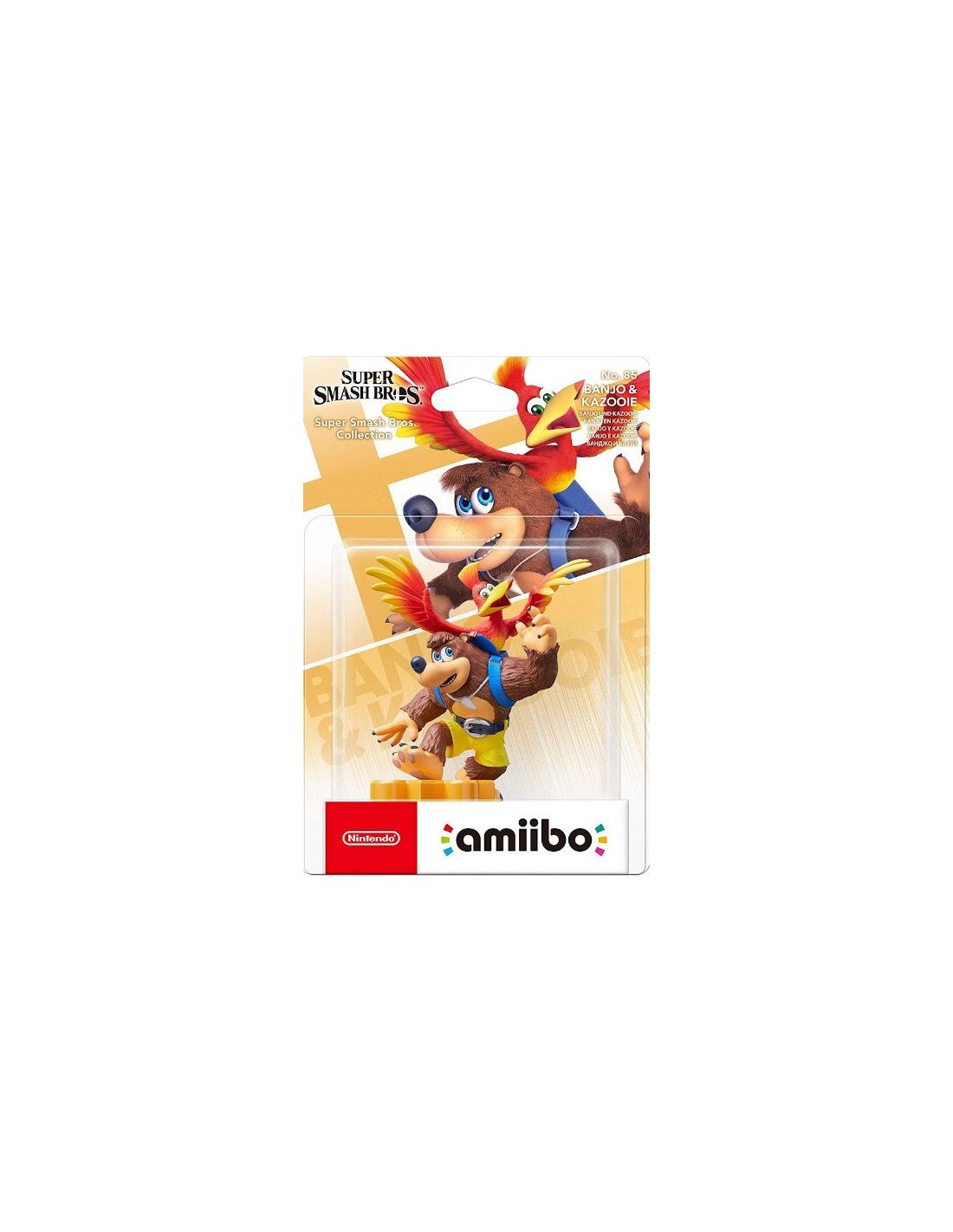 FIGURA AMIIBO BANJO KAZOOIE (COLECCION SUPER SMASH