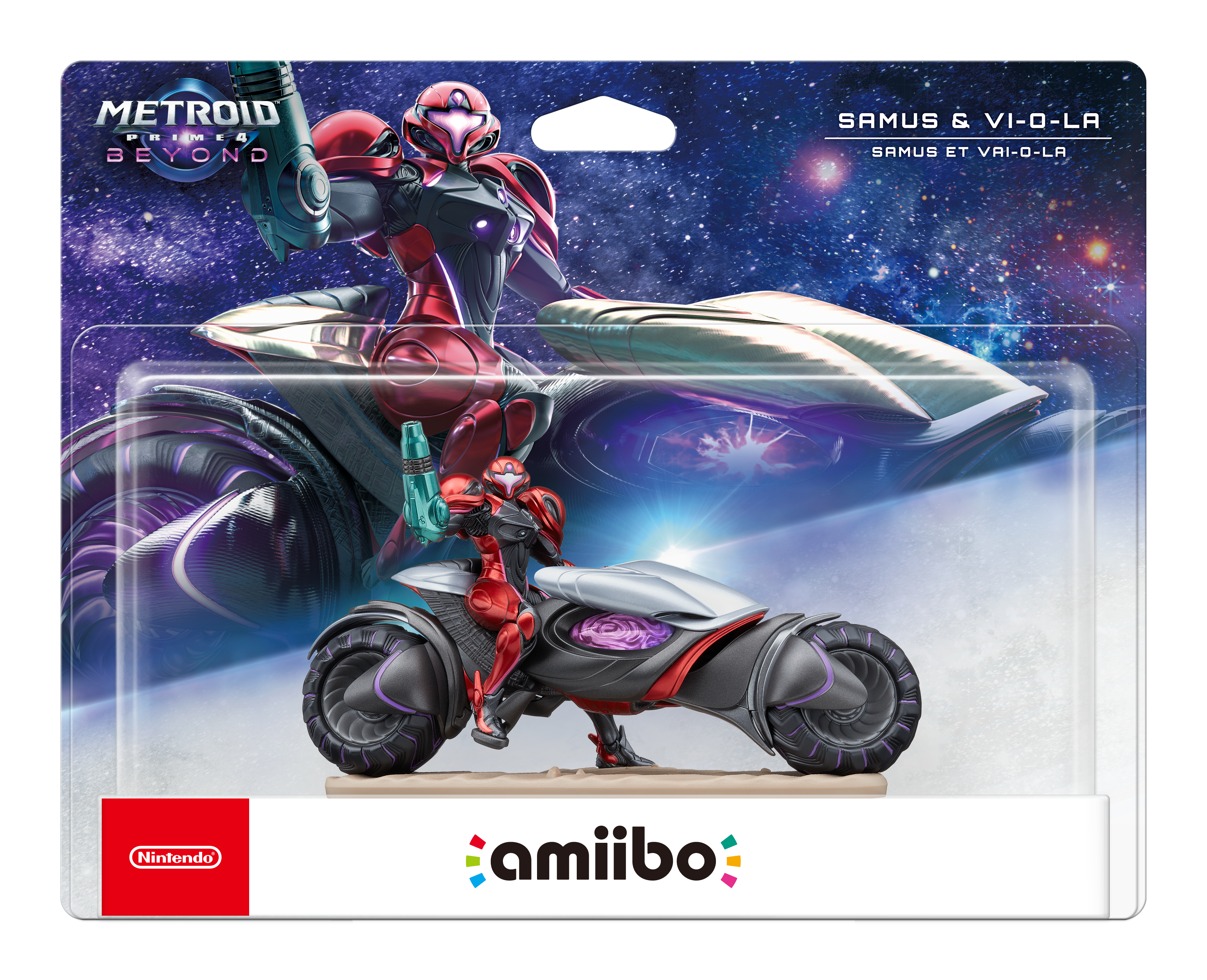 FIGURA AMIIBO SAMUS & VIOLA