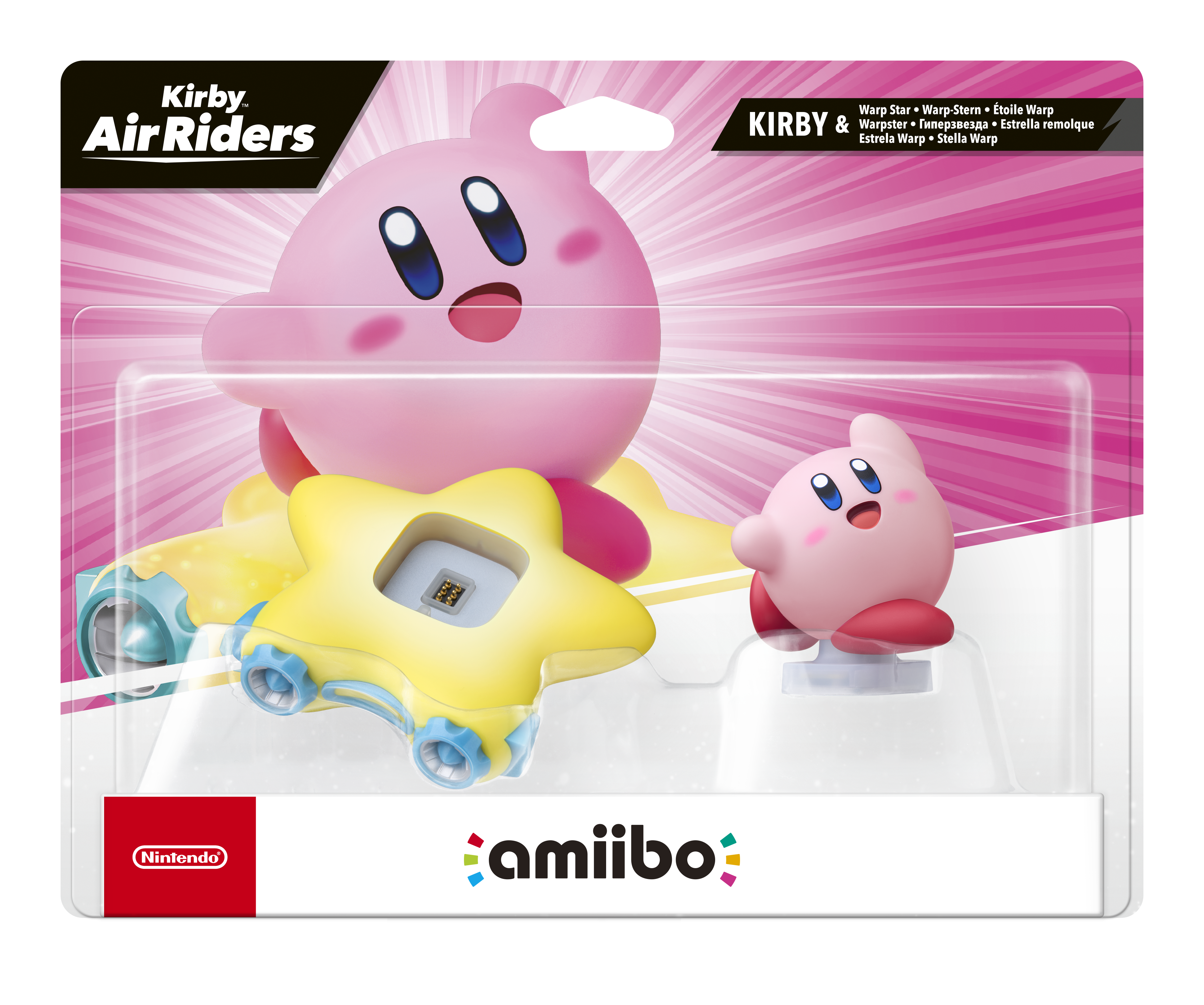 FIGURAS AMIIBO KIRBY & WARP STAR