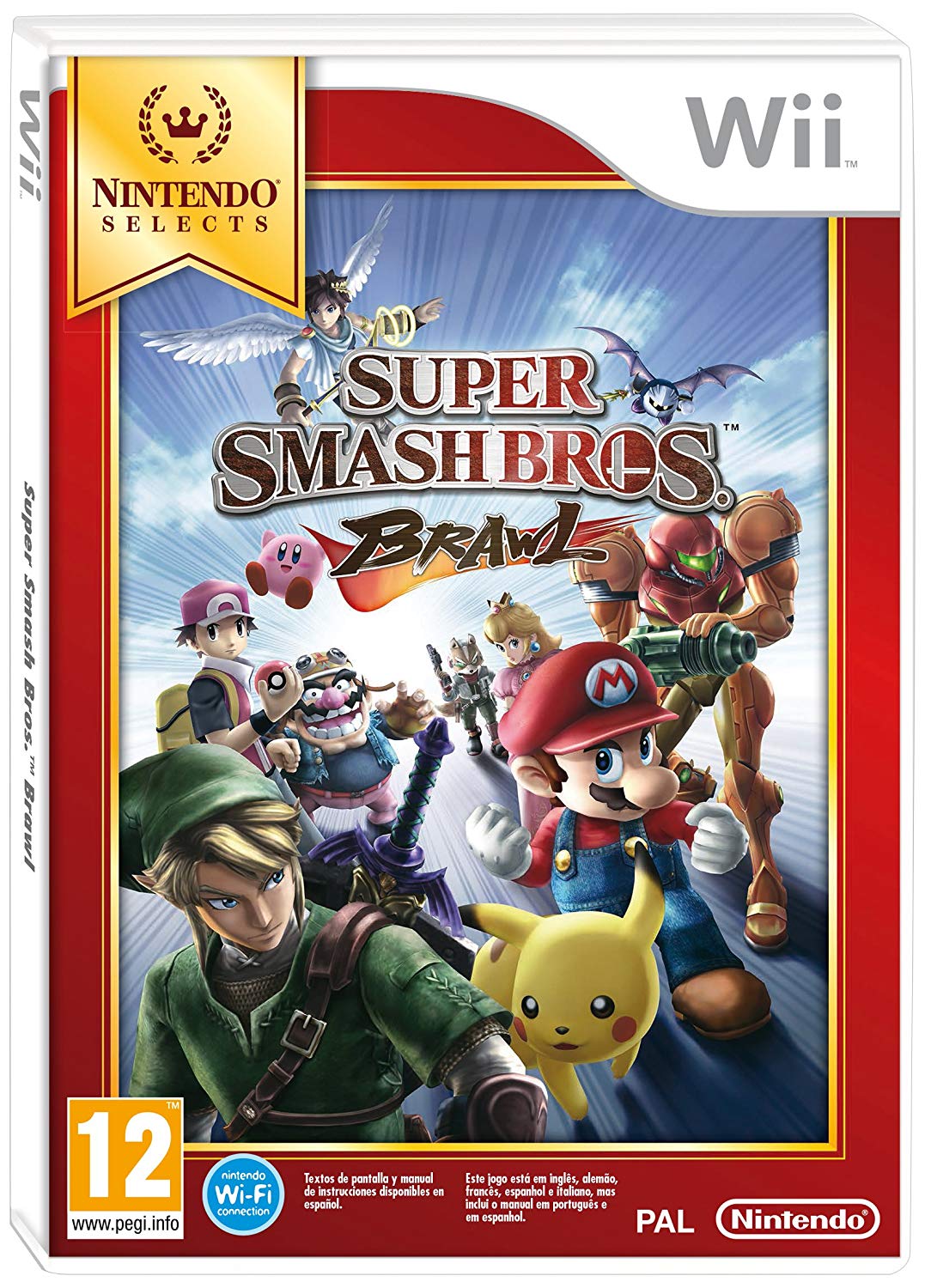 WII SUPER SMASH BROS BRAWL SELECTS