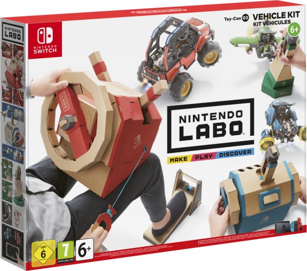 SWITCH NINTENDO LABO KIT DE VEHICULOS