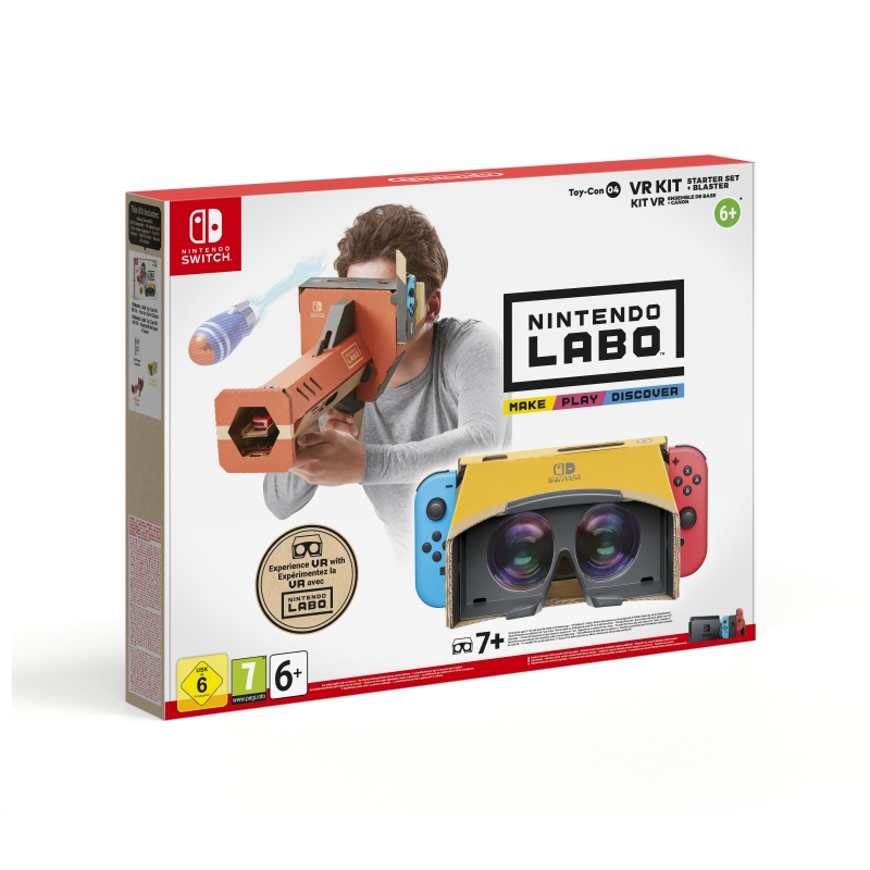 SWITCH NINTENDO LABO KIT VR BASICO DESINTEGRADOR