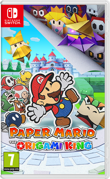 SWITCH PAPER MARIO ORIGAMI KING