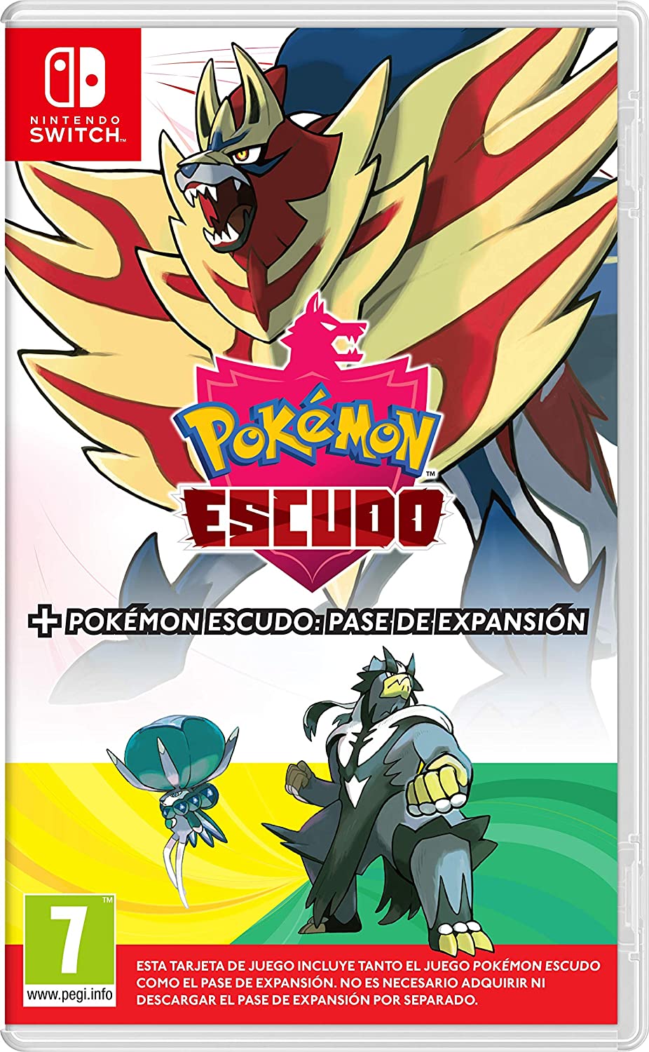 SWITCH POKEMON ESCUDO + EXPANSION