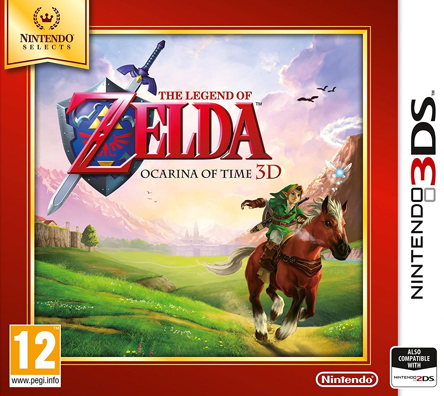 N3DS THE LEGEND OF ZELDA OCARINA OF TIME SELECTS