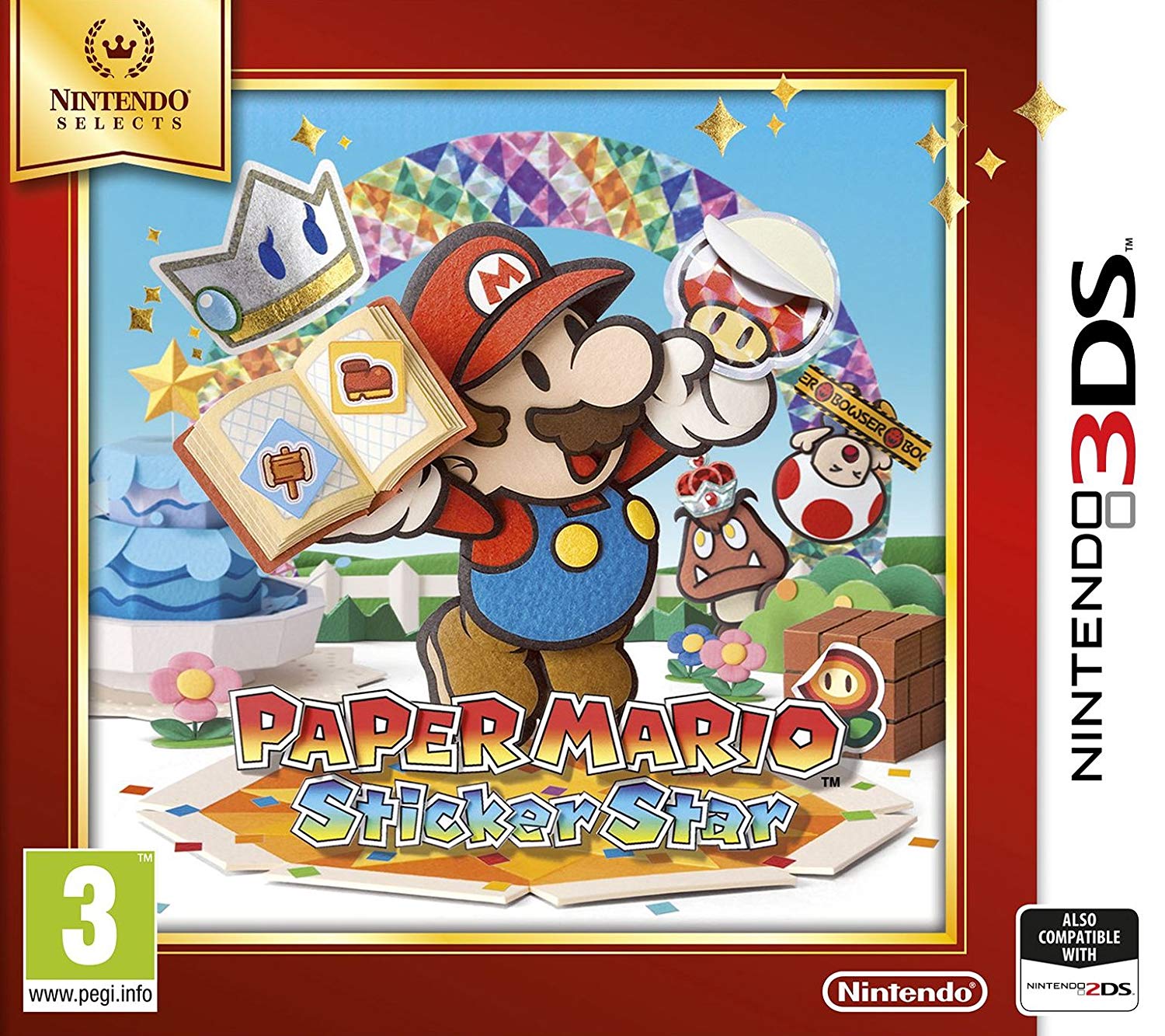 N3DS PAPER MARIO STICKER STAR SELECTS