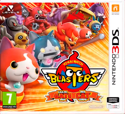 N3DS YO-KAI WATCH BLASTERS LIGA DEL GATO ROJO