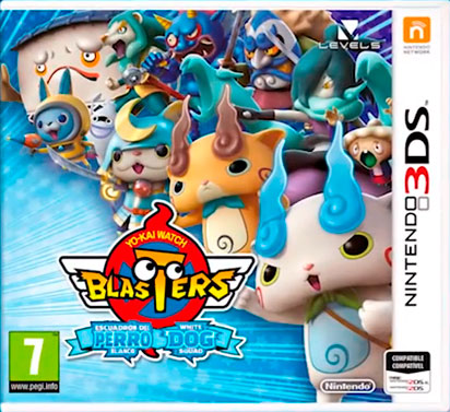 N3DS YO-KAI WATCH BLASTERS ESCUADRON PERRO BLANCO