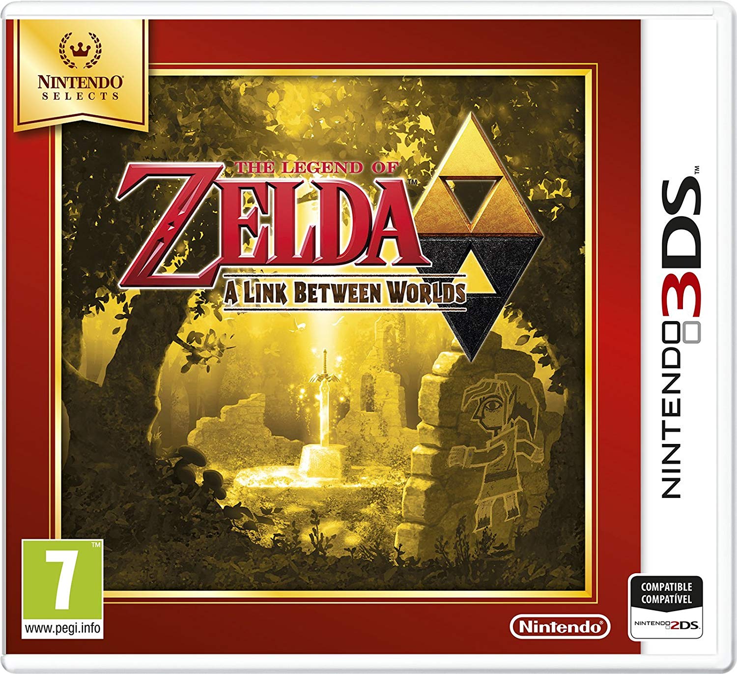 N3DS THE LEGEND OF ZELDA A LINK BETWEEN WORLDS SEL
