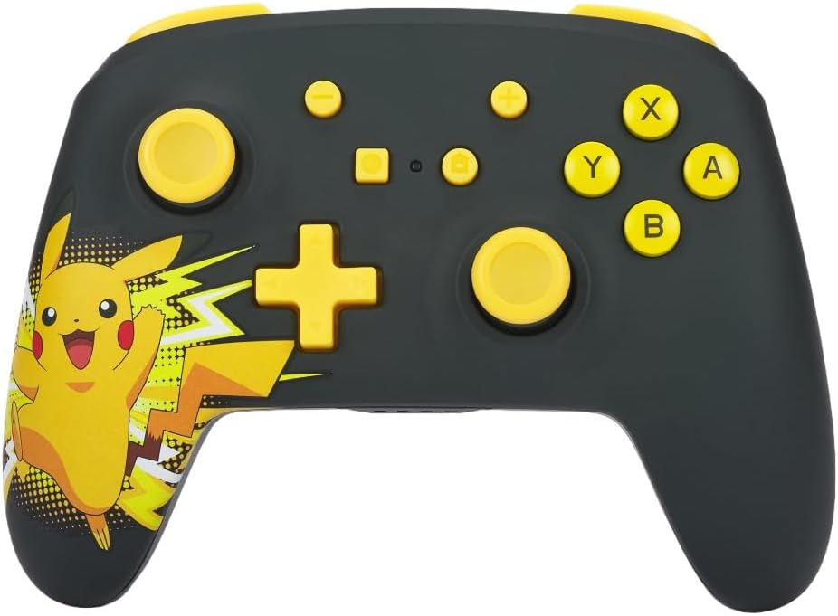 MANDO INALAMBRICO SWITCH POKEMON PIKACHU POWERA