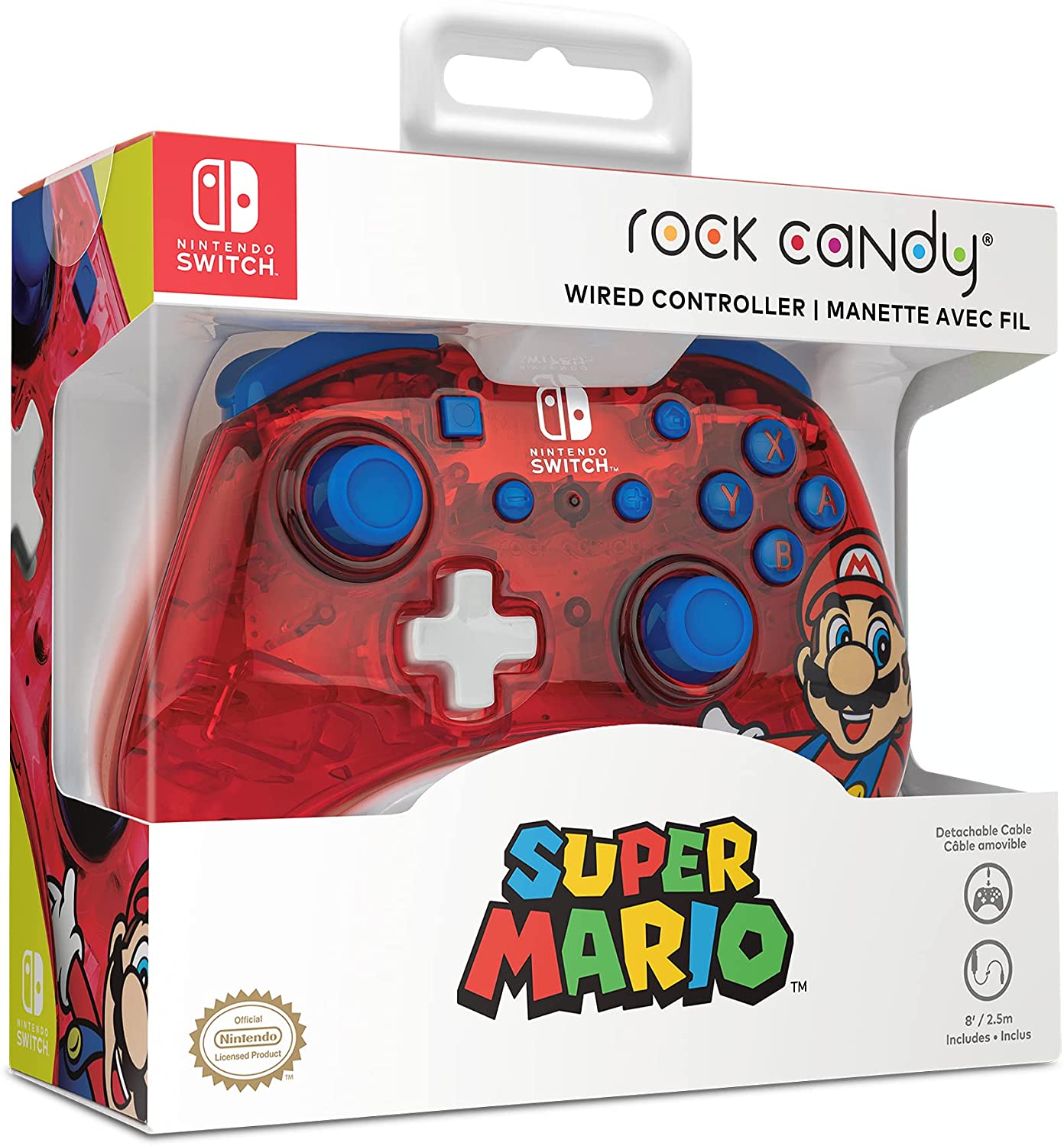 MANDO CON CABLE ROCK CANDY MARIO SWITCH
