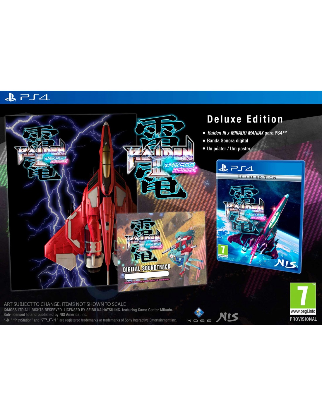 PS4 RAIDEN III X MIKADO MANIAX DELUXE EDITION