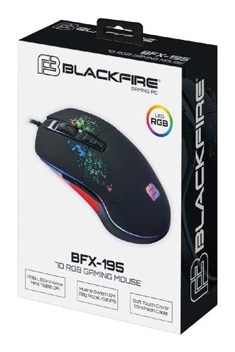 RATON MOUSE PC BLACKFIRE GAMING RGB BFX-195