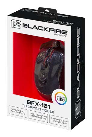 RATON MOUSE GAMING PARA PC BLACKFIRE BFX-101