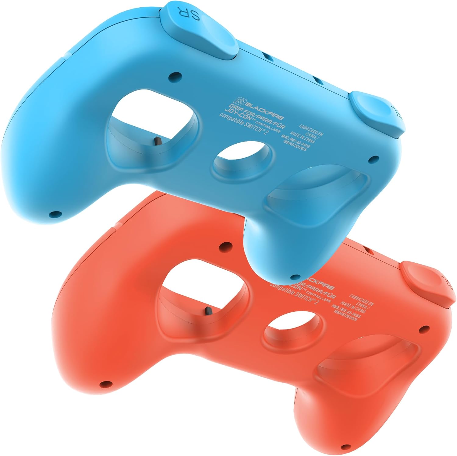 PACK DE 2 GRIPS BLACKFIRE PARA JOYCON SWITCH 2