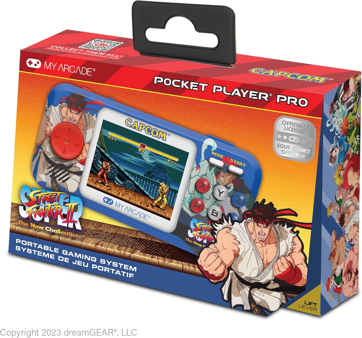 CONSOLA MY ARCADE POCKET PLAYER STREET FIGHTER 2