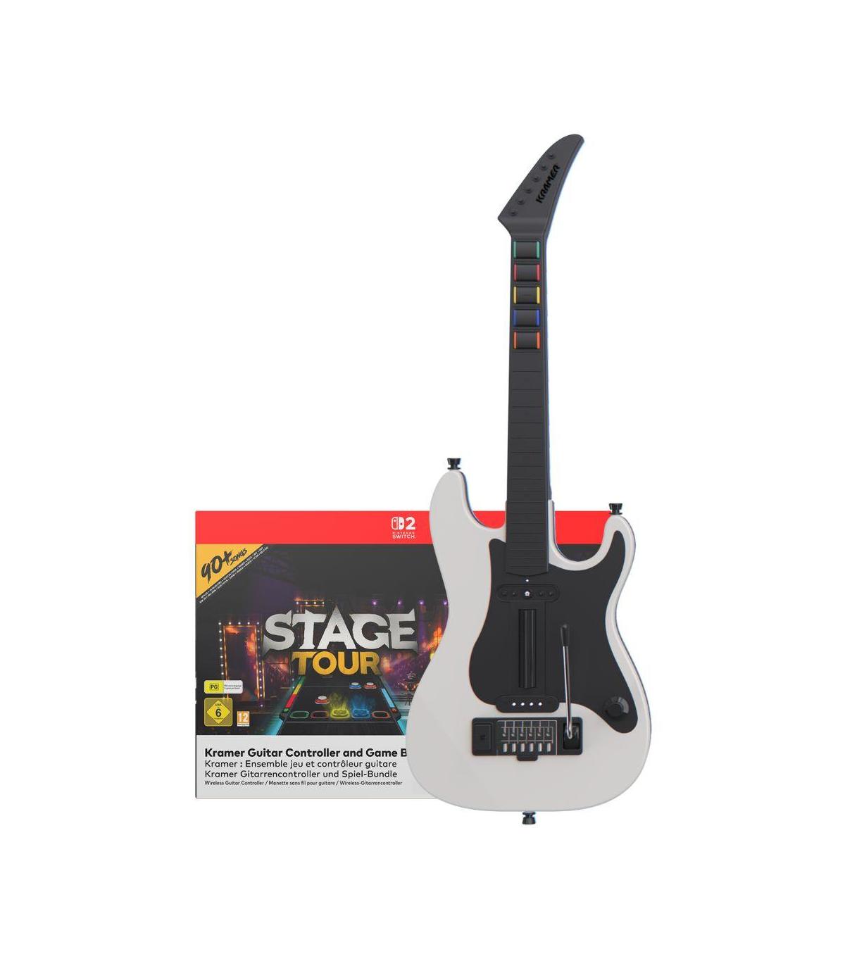 SWITCH2 STAGE TOUR GAME + KRAMER GUITARRA CONTROLL