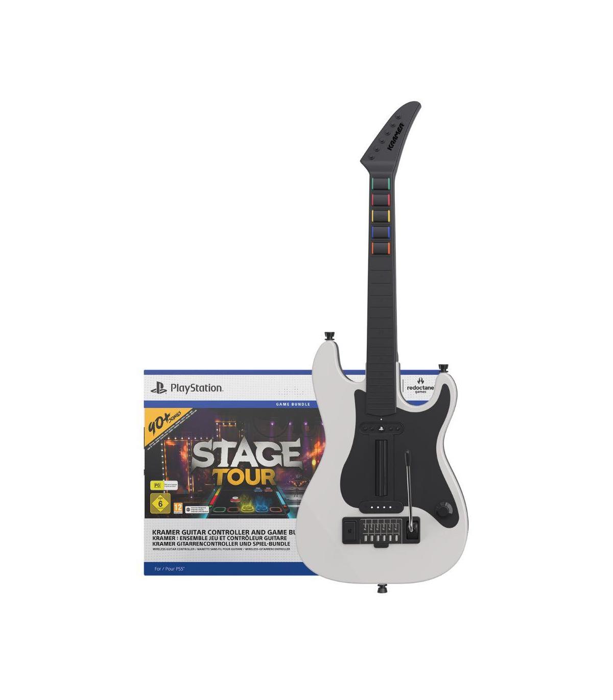 PS5 STAGE TOUR GAME + KRAMER GUITAR CONTROLLER