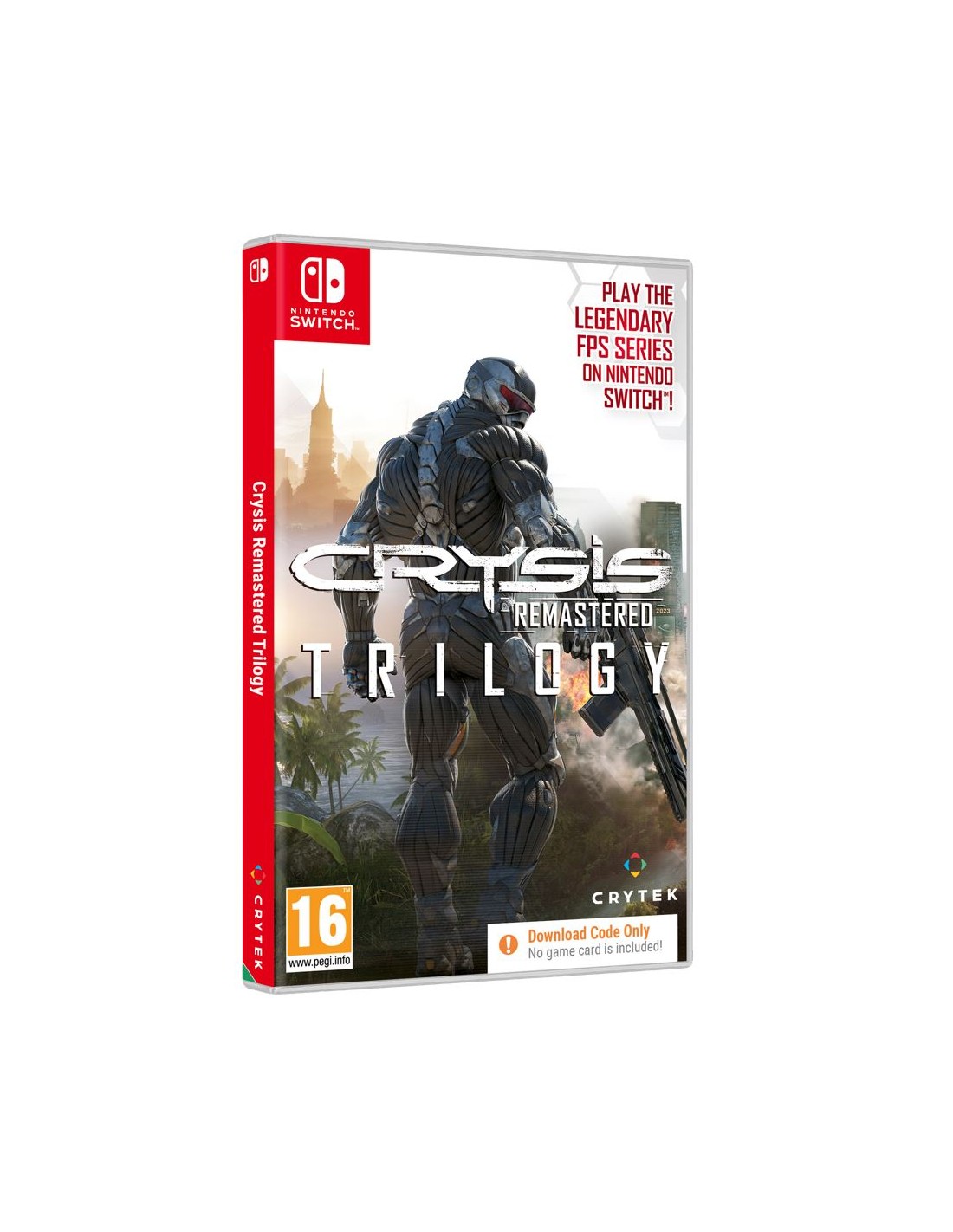 SWITCH CRYSIS REMASTERED TRILOGY - CODIGO EN CAJA