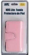FUNDA DE PIEL ROSA NDSL APLISOFT