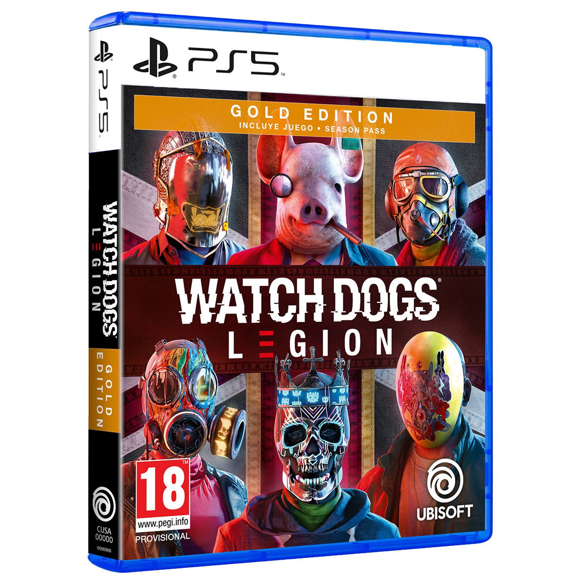 PS5 WATCH DOGS LEGION GOLD PROMO BF