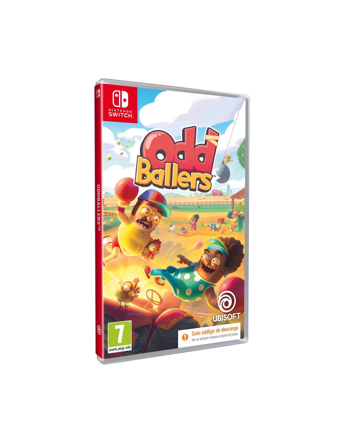 SWITCH ODDBALLERS SPA CODE IN BOX