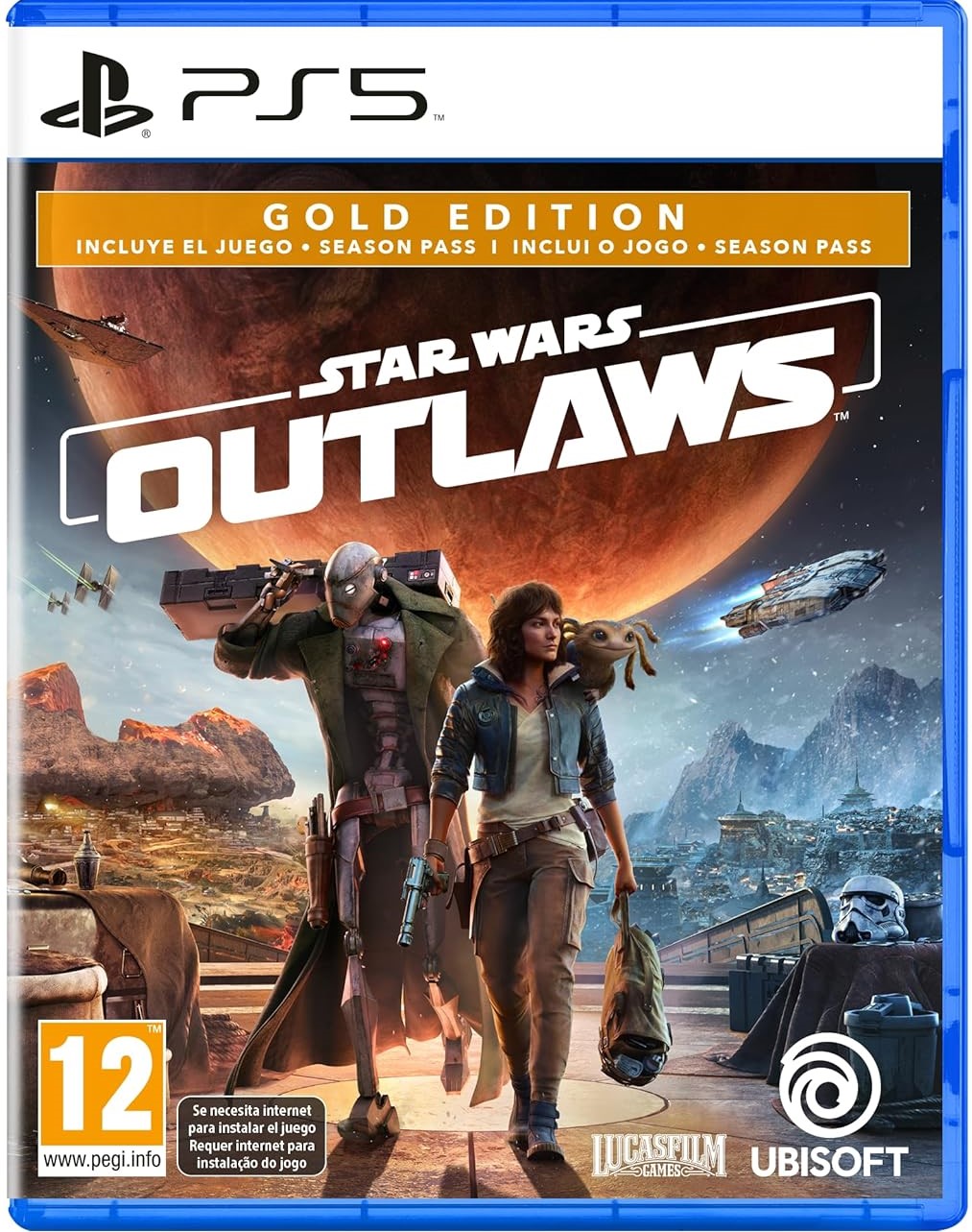 PS5 STAR WARS OUTLAWS GOLD EDITION